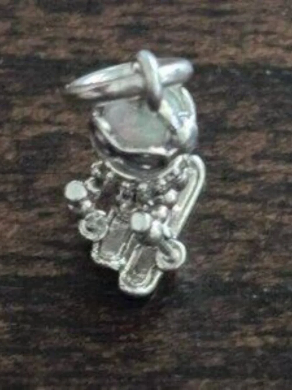 Authentic Skier Dangle Pandora Charm - Picture 3 of 5